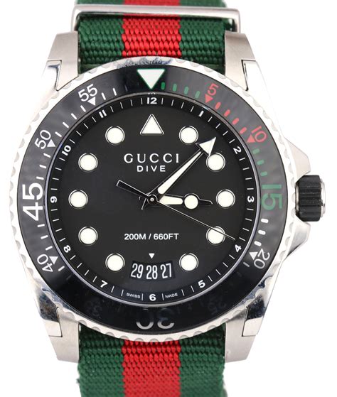 gucci dive watch strap|gucci watch strap replacement.